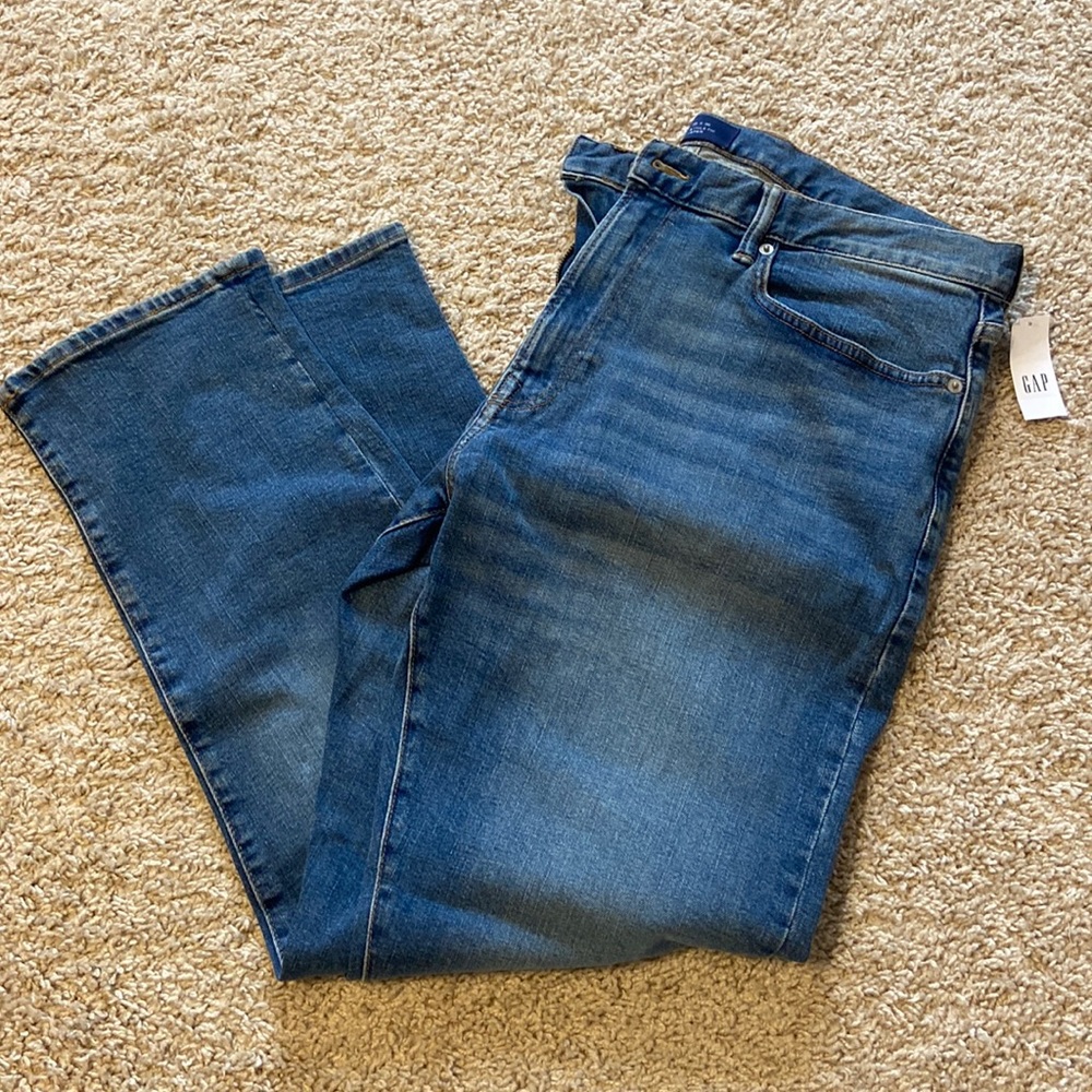 Gap Athletic Taper Jeans